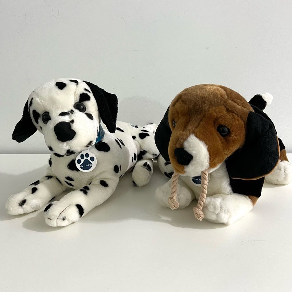 Nintendogs Beagie, Dalmatian 2007 Nintendo Interactive Plush by Commonwealth Toy